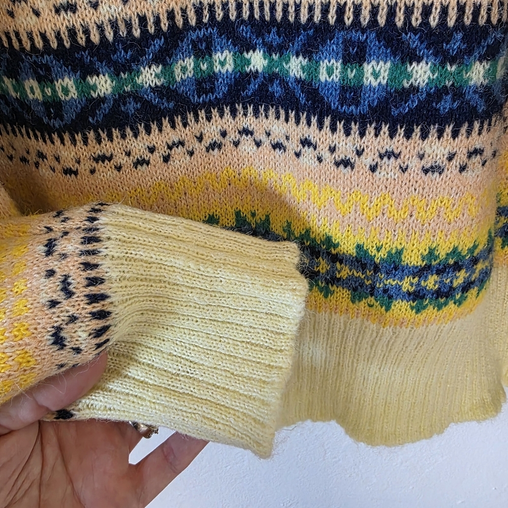 NWT URBAN OUTFITTERS Yellow Sweater Size XL - Picture 5 of 7